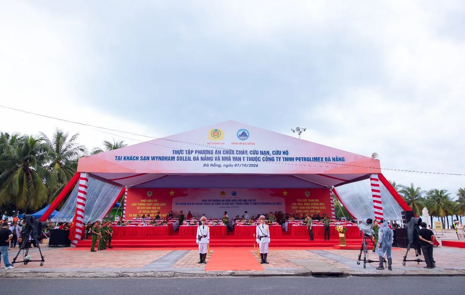 CSESC đồng hành tổ chức chương trình thực tập phương án chữa cháy, cứu nạn, cứu hộ quy mô lớn tại Đà Nẵng